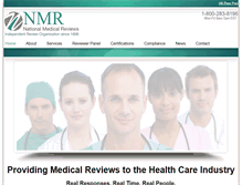 Tablet Screenshot of nationalmedicalreviews.com